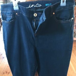 Inc denim skinny leg worn once like new